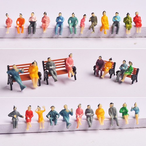Figurines peintes mannequin